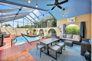 Image of Heated Pool, Sleeps 10, Relaxing Lanai, Near Beaches, Pet Friendly!