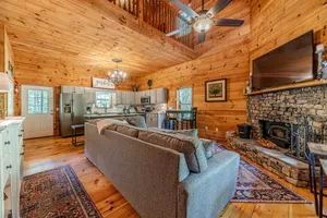 Image of Hoo`s There Hideaway | 2BR 2BA | Hot Tub | Pool Table | Jetted Tub | Fire Pit