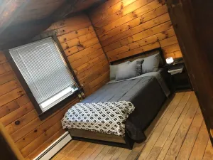 Image of Beautiful Log Cabin Style House