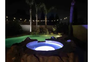 Image of Relaxing Pool and Spa Beautiful NW Bakersfield