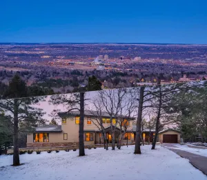Image of Modern Home, 3 Family Rooms, 3 Decks, 1 Mile from Broadmoor, 500’ above CoS.