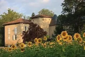 Image of 12th Century Chateau midst 20 acres bordered by river, with private pool