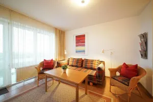 Image of Maisonette vacation apartment for couples with balcony and great view of the North Sea