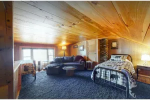 Image of Charming cabin with wood stove, firepit and Porch!