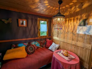 Image of Charming Gypsy Caravan near Epinal with Comfort and Garden Oasis