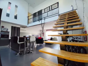 Image of Beautiful loft New atypical and functional, near train station & city center