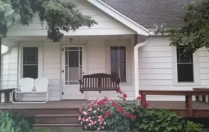 Image of JLBrinkmeyer Ranchhouse, cozy and authentic, set in beautiful southern Iowa