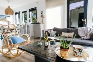 Image of 2-bedroom family home with garden near beach and shops