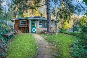 Image of Adorable Miner's Cabin on 8 acre Pear Orchard