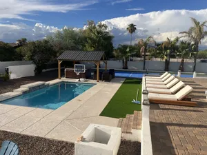 Image of Luxury home with pickleball, pool, and hot tub near Scottsdale