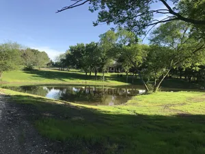 Image of Country Retreat near Dallas: pond for fishing, fire pit, and stock-tank pool