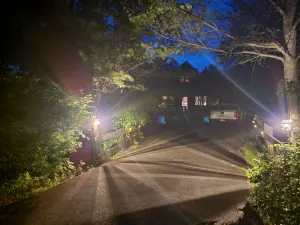 Image of Cozy log cabin in Lake Community.
