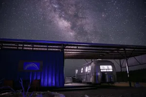 Image of Big Bend StarGazer:Retro Airstream,Neolithic Views