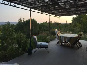 Image of Villa swimming pool in a natural setting 10 min walk from the old town view Luberon