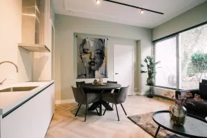 Image of Luxury space with fast WiFi, 40m² herringbone floors, and ensuite rain shower for 4.