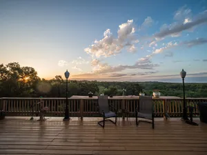Image of Experience a sunrise you never forget from the deck at the House on Cox Hill