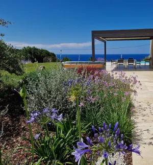 Image of New single-storey villa 230m2 sea and mountain view 10 persons heated pool