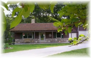 Image of Cabin Cove on the river
