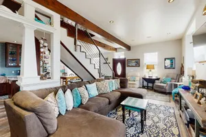 Image of Iconic, Remodeled 19th Century Home w\/ Hot Tub & Custom Kitchen - Steps to Beach