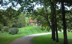 Image of Historic Farmhouse near Taliesin, APT, Wisconsin River