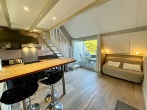 Image of Renovated mezzanine studio 32m² with balcony, parking and beach access in Saint-Pierre-Quiberon