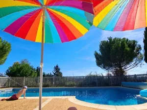 Image of Charming Country House with Private Pool, Games Room, and Family-Friendly Amenities in Dordogne
