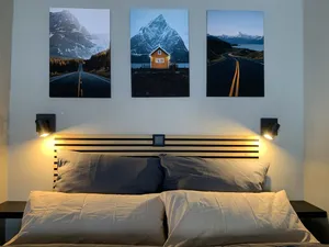 Image of Modern and stylishly furnished city apartment