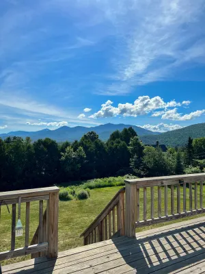 Image of Picturesque Mountain View’s *close to Mt Pisgah Ski center*Hot tub*