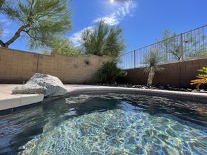 Image of Casa Azul, a private family home in the Estrella Mountains - just SW of Phoenix.