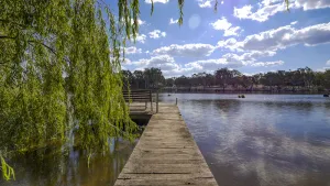 Image of Lake frontage only 90 mins from Melbourne with private jetty