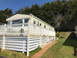 Image of Family Caravan 5* Shorefield Park FREE Wifi & Passes sleeps 6 with Decking