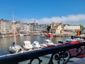 Image of Le Petit Navire - 4P - View of the Port of Honfleur