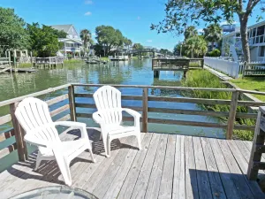 Image of Tidal Canal Beach House, Dog Friendly, Dock, Screened Porch, Easy Walk to Beach