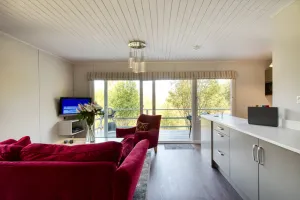 Image of Beautiful 4 star 2 bedroom chalet with stunning loch and mountain views