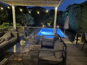 Image of Cannes charming villa exclusive private pool garden near beach