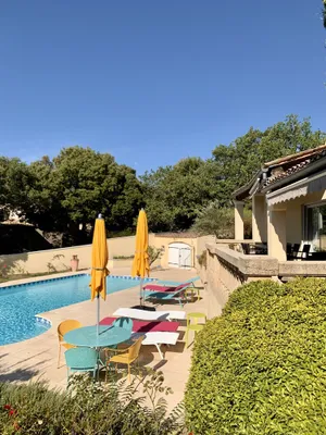Image of La Villa des Amoureux, charm in Drôme Provençale, with secured swimming pool