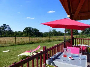 Image of Cozy cottage with terrace, air conditioning and parking - Meillard