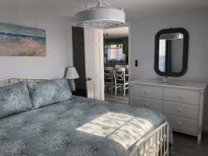 Image of Steps to Beach Entrance #7, 1st floor, 2 Bedrooms, King Bed, Private deck\/grill