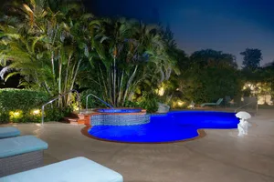 Image of Private Pool w\/ Hot Tub! Family Friendly Subtropical Retreat w\/ Huge Yard