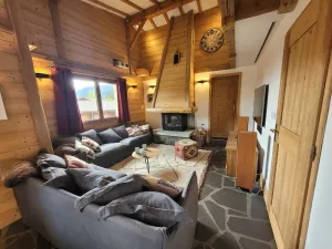 Image of Chalet familial aux Gets, proche pistes, 4 chambres, cheminée et Wifi - FR-1-598-35