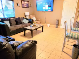 Image of White Sands Oasis:  \"The Sleepy Oasis HQ, Pet Paradise, & Tealight Nights!\"