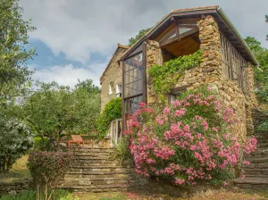 Image of Renovated but rustic stone shepherd's cottage, exceptional views