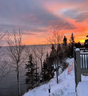 Image of Superior Sanctuary on Lake Superior. Just 6 mi from Lutsen Mountain ski resort!
