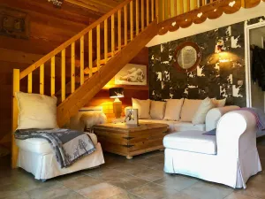 Image of Warm and comfortable chalet-style app at the foot of the slopes