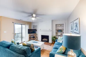 Image of Dreamy Coastal Oasis Near the Beach W\/ Shared Pool, Tennis, & Private Patio