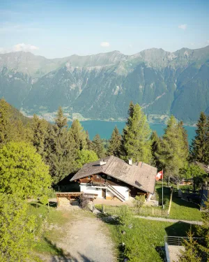Image of \"Alpstübli\" on Axalp near Brienz - a rustic gem