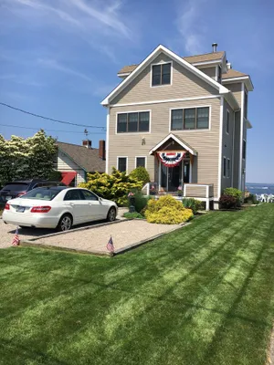Image of Spectacular beach front house at the end of Common Fence Point in Portsmouth, RI