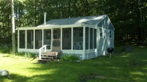 Image of Waterfront Cottage, Quiet and Secluded, on Swains Lake