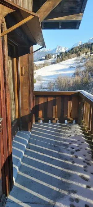 Image of Two-room apartment with Mont Blanc view