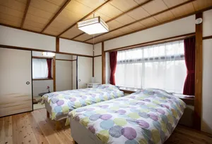 Image of traditional house room inside nature of Kyoto \/ Kameoka Kyōto